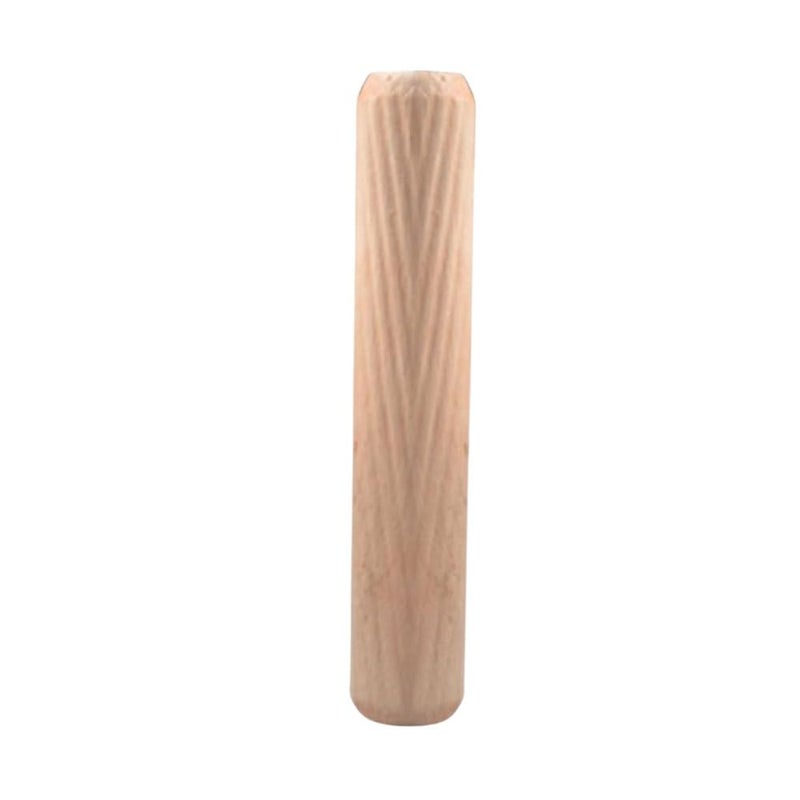 Fetoatar 150Pcs Wooden Dowel Pins Kit 1/4 x 1-1/2 Inch Small Fluted Wood Dowels Pegs Hardwood Pin for Furniture Woodworking Crafts, Furniture, Door, DIY - Image 2